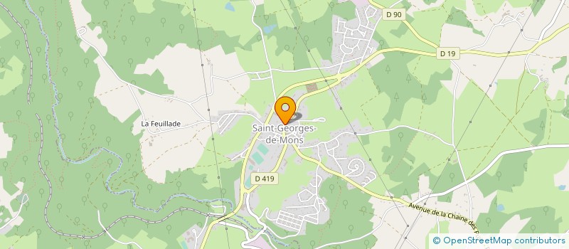 localisation de l'entreprise MADAME NATHALIE BOSSET  MUROL