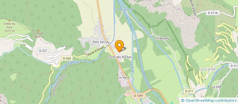 localisation de l'entreprise MADAME NATHALIE BOUBERT  LES DEUX ALPES