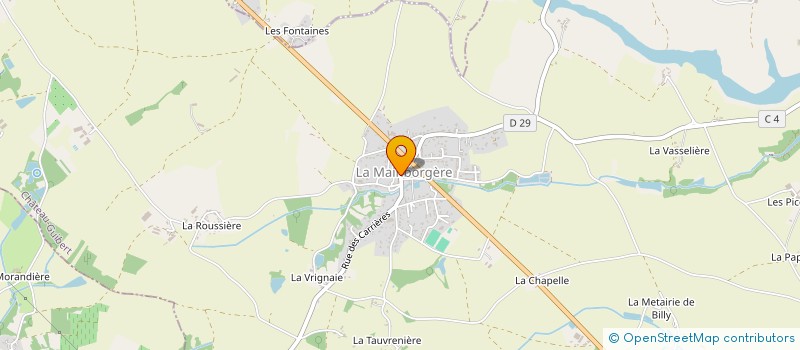 localisation de l'entreprise MADAME NATHALIE BOUCHAIRE à ROSNAY