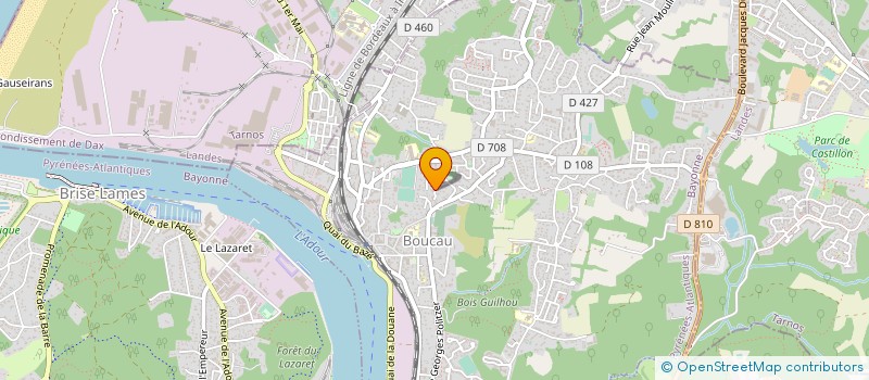 localisation de l'entreprise MADAME NATHALIE BOUCLY  BOUCAU