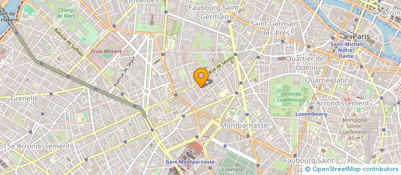 localisation de l'entreprise MADAME NATHALIE BOUGEANT  PARIS