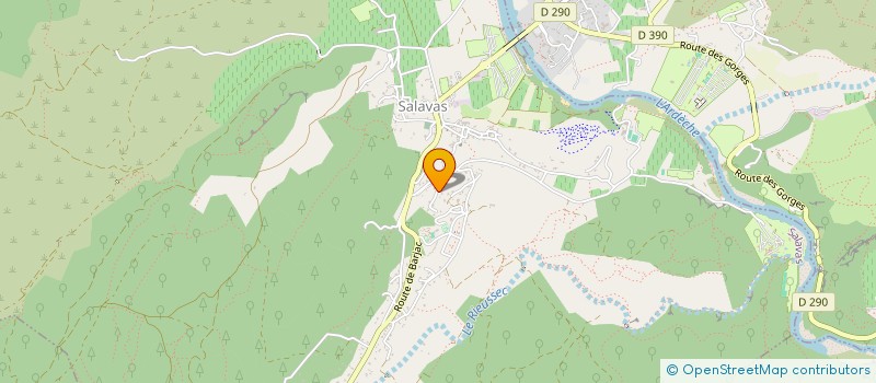 localisation de l'entreprise MADAME NATHALIE BOUILLOT  SALAVAS