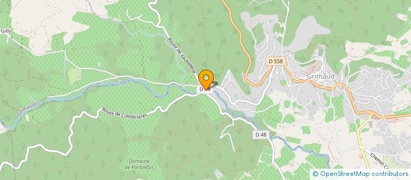 localisation de l'entreprise MADAME NATHALIE BOULAROUAH  COGOLIN