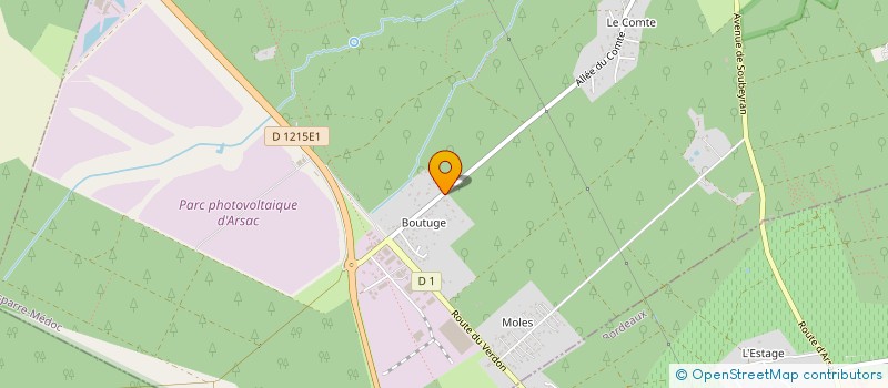 localisation de l'entreprise MADAME NATHALIE BOURDEN  ARSAC