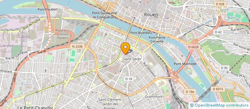 localisation de l'entreprise MADAME NATHALIE BOURGEAIS à ROUEN