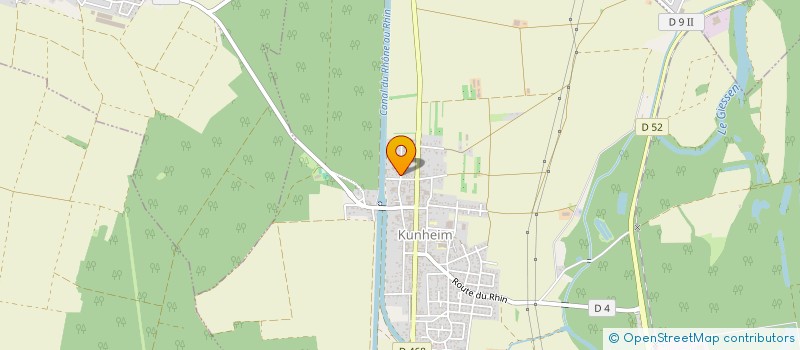 localisation de l'entreprise MADAME NATHALIE BOURGEOIS  KUNHEIM