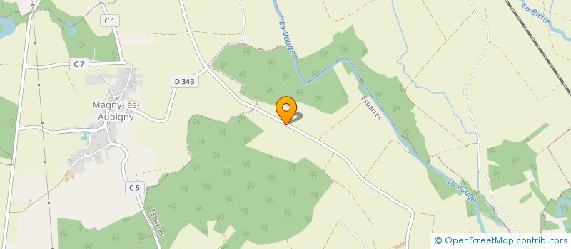 localisation de l'entreprise MADAME NATHALIE BOURGET  ESBARRES