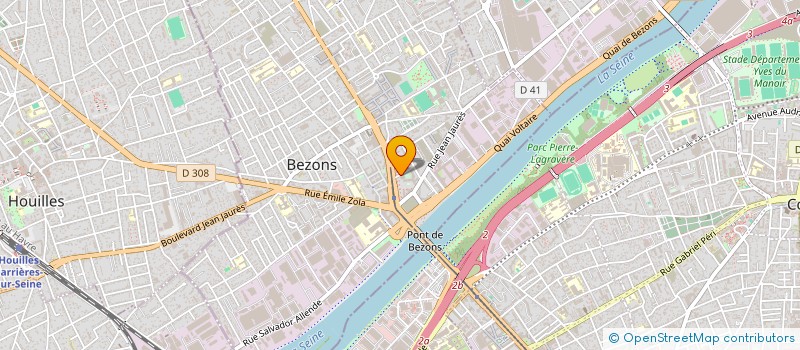 localisation de l'entreprise MADAME NATHALIE BOURIN à BEZONS