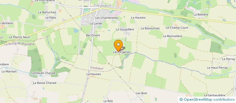 localisation de l'entreprise MADAME NATHALIE BOURREAU  TRESBUF