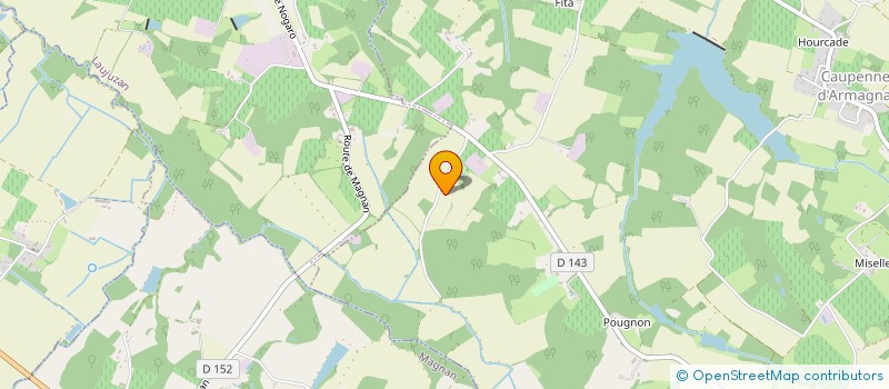 localisation de l'entreprise MADAME NATHALIE BOURRET  CAUPENNE D'ARMAGNAC