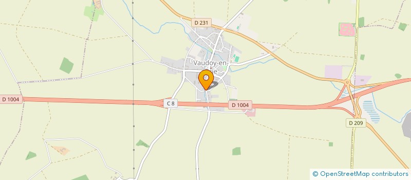 localisation de l'entreprise MADAME NATHALIE BOURRIGAULT  VAUDOY-EN-BRIE