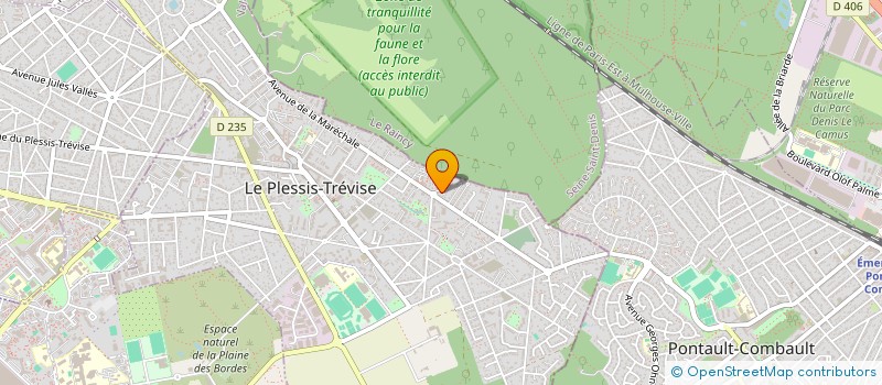 localisation de l'entreprise MADAME NATHALIE BOURSIN à LE PLESSIS-TREVISE