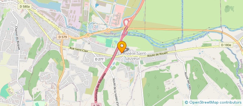 localisation de l'entreprise MADAME NATHALIE BOURY  LA RIVIERE-SAINT-SAUVEUR