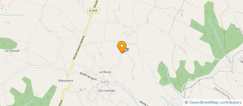 localisation de l'entreprise MADAME NATHALIE BOUSQUET  PERN