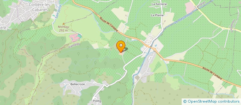 localisation de l'entreprise MADAME NATHALIE BOUTANTIN  CAMELAS