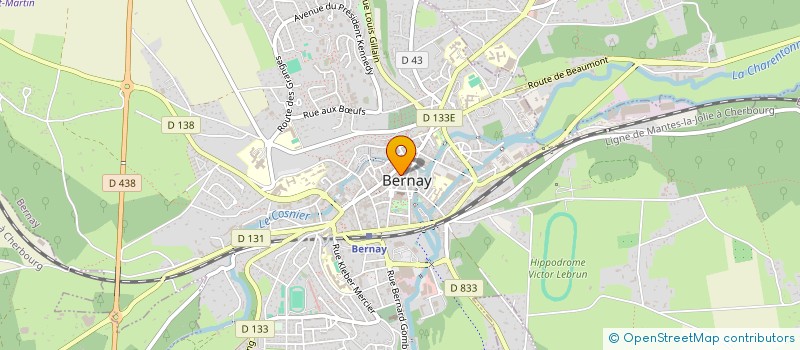 localisation de l'entreprise MADAME NATHALIE BOUTEL à BERNAY