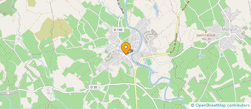 localisation de l'entreprise MADAME NATHALIE BOUVARD  POUZOLLES