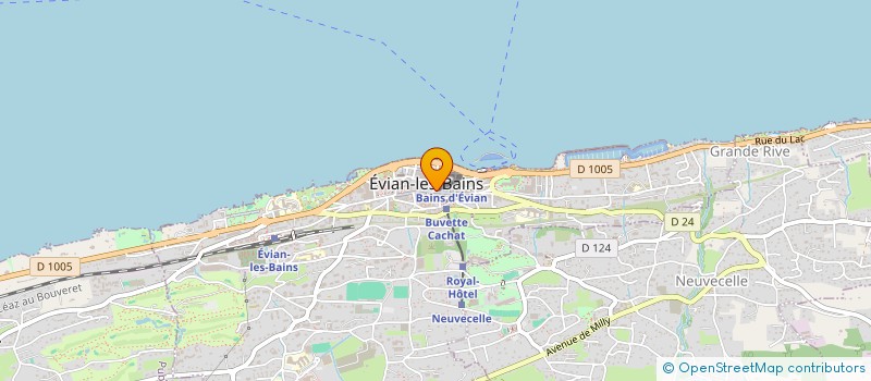 localisation de l'entreprise MADAME NATHALIE BOUVET  MEILLERIE