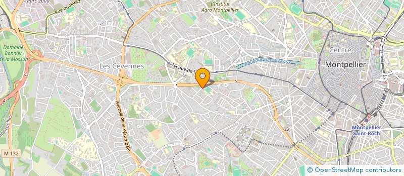 localisation de l'entreprise MADAME NATHALIE BRACO  MONTPELLIER