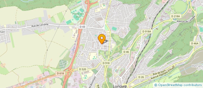 localisation de l'entreprise MADAME NATHALIE BRANCARD à LONGWY