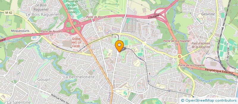 localisation de l'entreprise MADAME NATHALIE BRANDY  NANTES