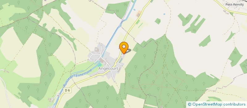 localisation de l'entreprise MADAME NATHALIE BREDY  ANGECOURT