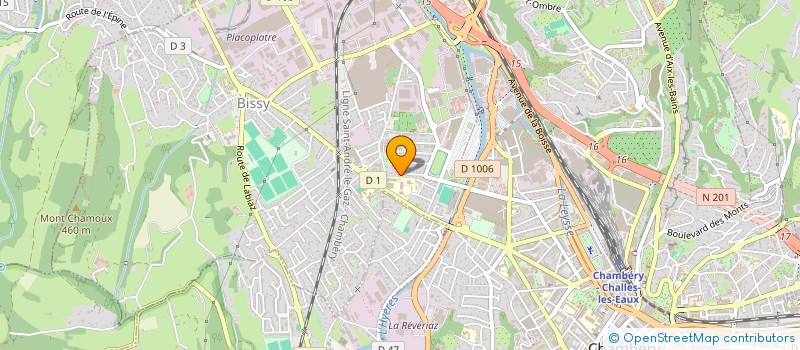 localisation de l'entreprise MADAME NATHALIE BRESSAN  CHAMBERY