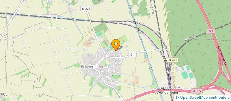 localisation de l'entreprise MADAME NATHALIE BRETON  ECKWERSHEIM