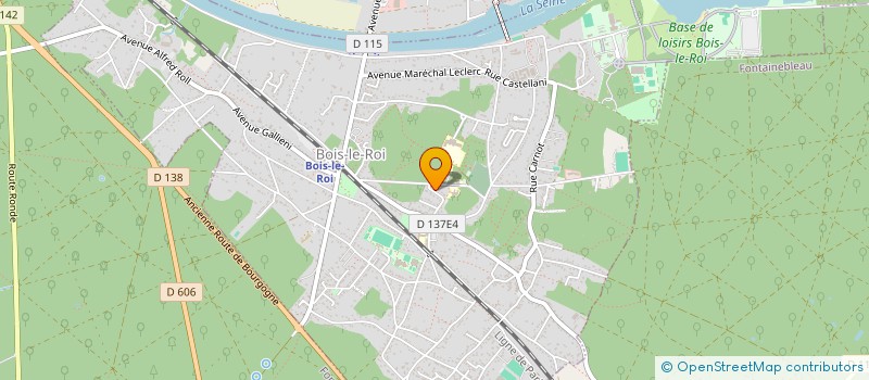 localisation de l'entreprise MADAME NATHALIE BREURE  BOIS-LE-ROI