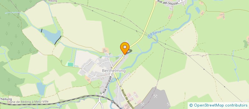 localisation de l'entreprise MADAME NATHALIE BRICHLER  BERTHELMING