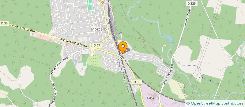 localisation de l'entreprise MADAME NATHALIE BRIERE  MORCENX-LA-NOUVELLE