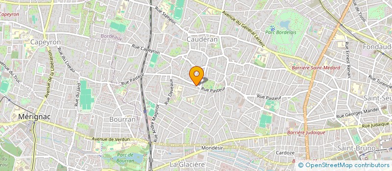 localisation de l'entreprise MADAME NATHALIE BRILLAC à BORDEAUX
