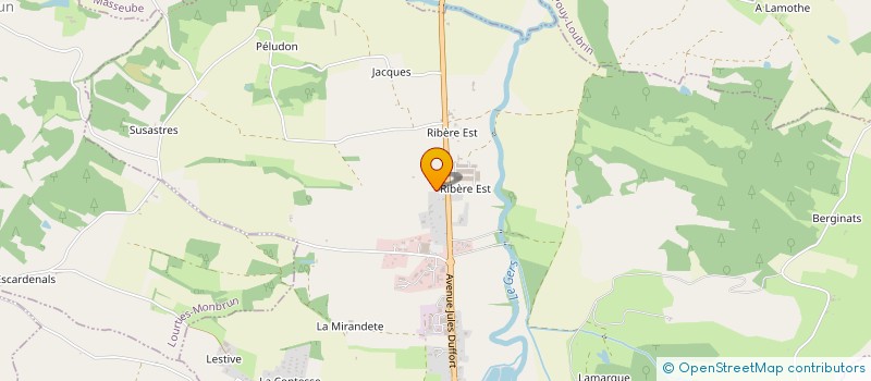 localisation de l'entreprise MADAME NATHALIE BRION  MASSEUBE