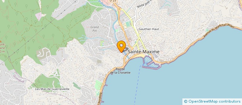localisation de l'entreprise MADAME NATHALIE BRISARD à SAINTE-MAXIME