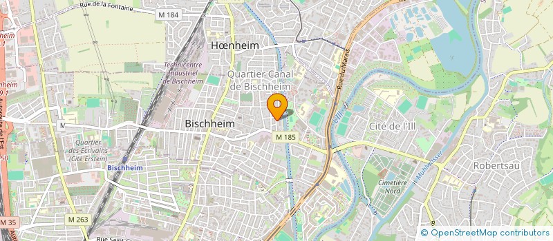 localisation de l'entreprise MADAME NATHALIE BRISSON à BISCHHEIM