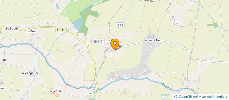 localisation de l'entreprise MADAME NATHALIE BRISSON  NOZAY