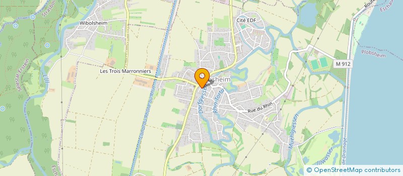 localisation de l'entreprise MADAME NATHALIE BRIWA  PLOBSHEIM