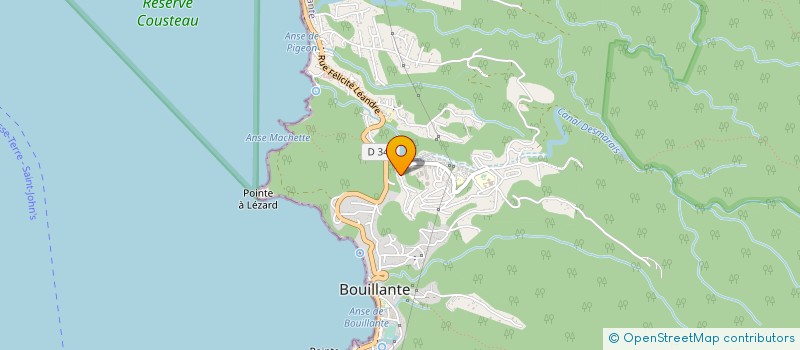 localisation de l'entreprise MADAME NATHALIE BRIZARD à BOUILLANTE