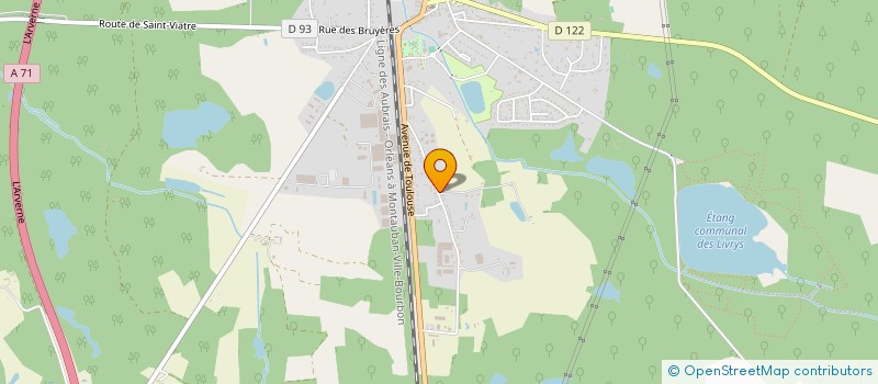 localisation de l'entreprise MADAME NATHALIE BROCHON  NOUAN-LE-FUZELIER