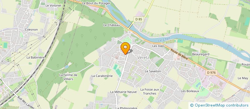 localisation de l'entreprise MADAME NATHALIE BROCQ  VERETZ