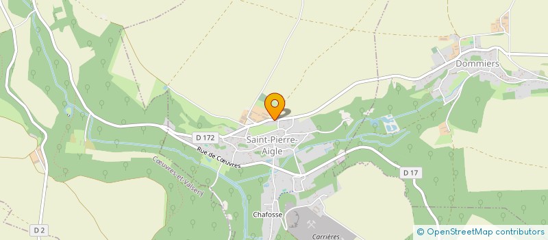 localisation de l'entreprise MADAME NATHALIE BROUARDELLE  SAINT-PIERRE-AIGLE