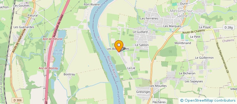 localisation de l'entreprise MADAME NATHALIE BROUWER à MESSIMY-SUR-SAONE