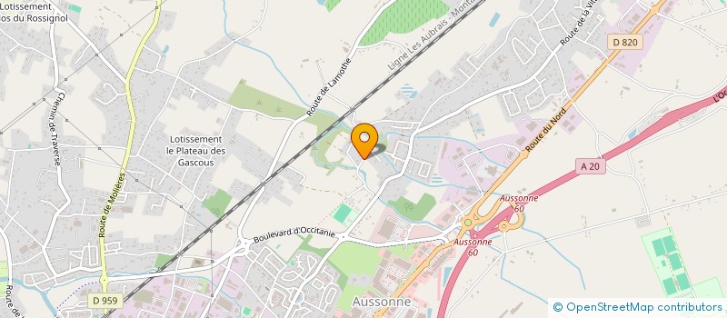 localisation de l'entreprise MADAME NATHALIE BRUNBROUCK  MONTAUBAN