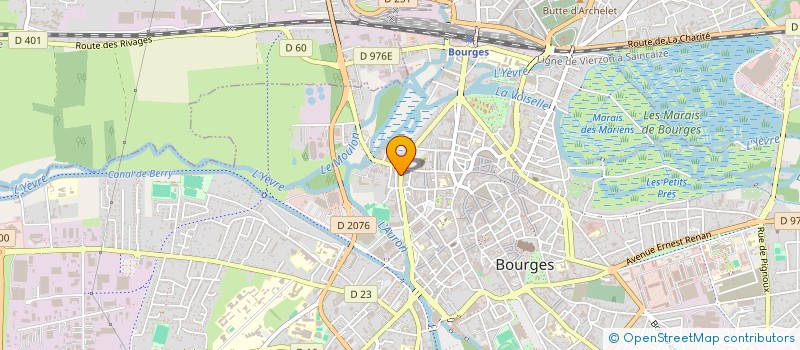 localisation de l'entreprise MADAME NATHALIE BRUNEAU à BOURGES
