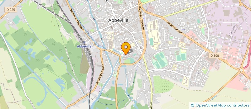 localisation de l'entreprise MADAME NATHALIE BRUNEL à ABBEVILLE