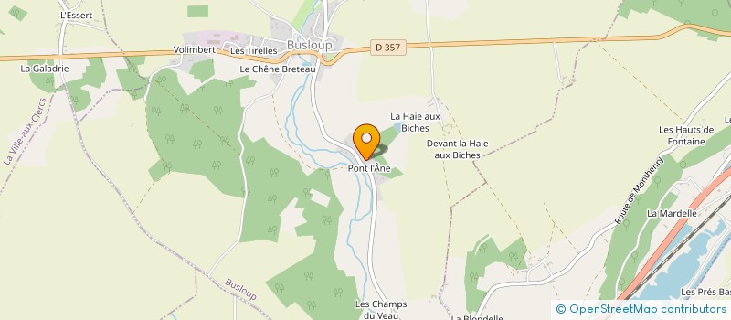 localisation de l'entreprise MADAME NATHALIE BRUNEL  BUSLOUP