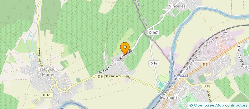 localisation de l'entreprise MADAME NATHALIE BRUYER à TRELOU-SUR-MARNE