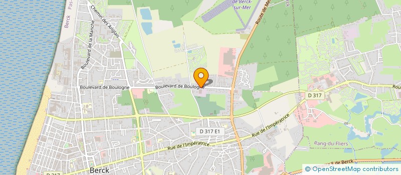 localisation de l'entreprise MADAME NATHALIE BUCHET à BERCK