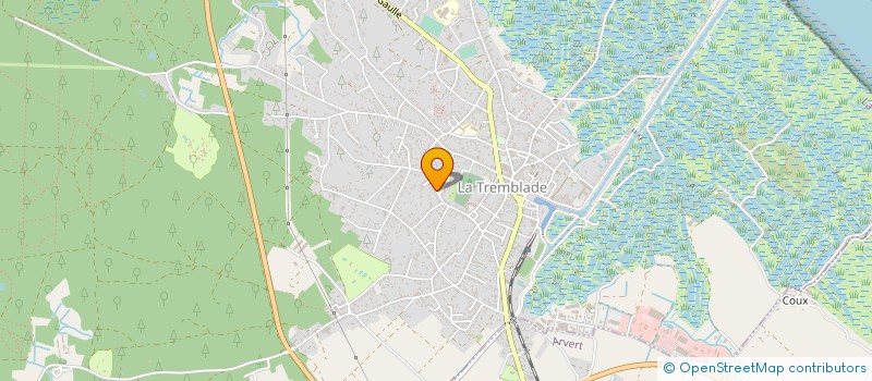 localisation de l'entreprise MADAME NATHALIE BUCHOU à LA TREMBLADE