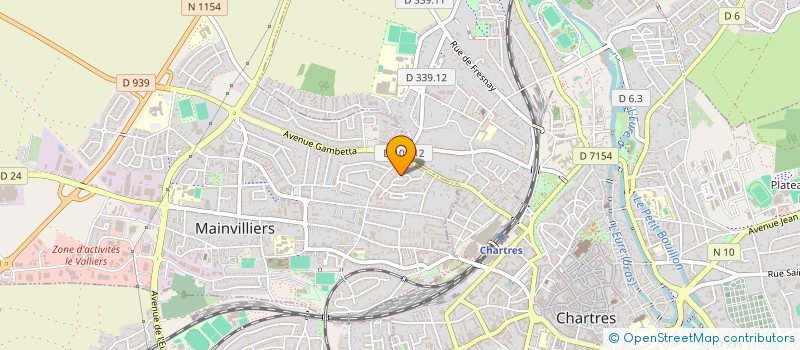 localisation de l'entreprise MADAME NATHALIE BUISSON à MAINVILLIERS
